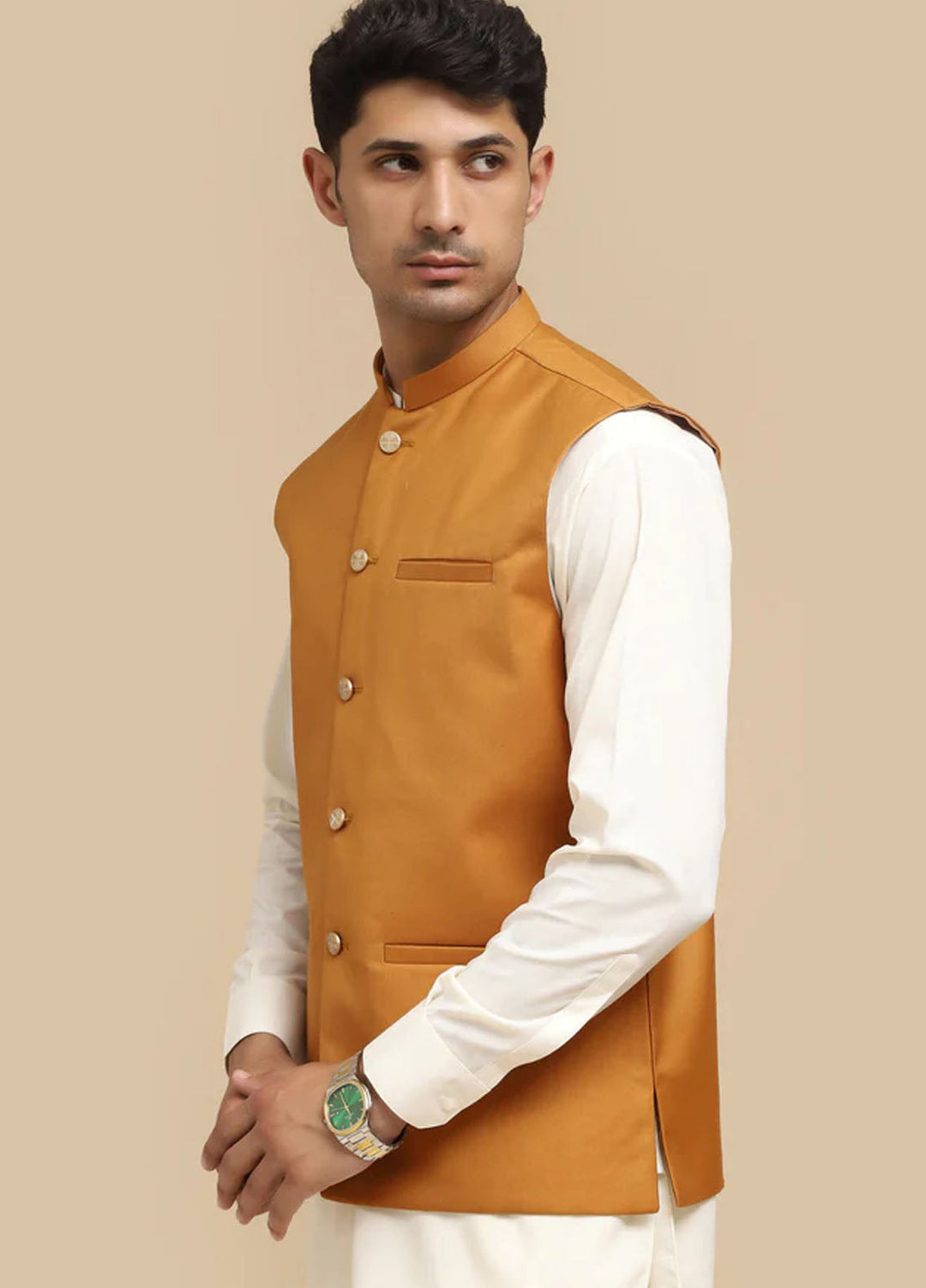 Mazham Pret Plain Suiting Waistcoat CSW-SCB-M