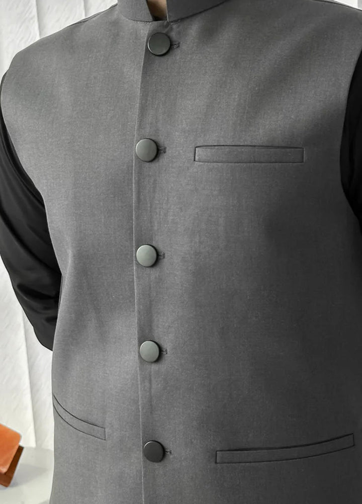 Mazham Pret Plain Suiting Waistcoat GSW-SCB-M