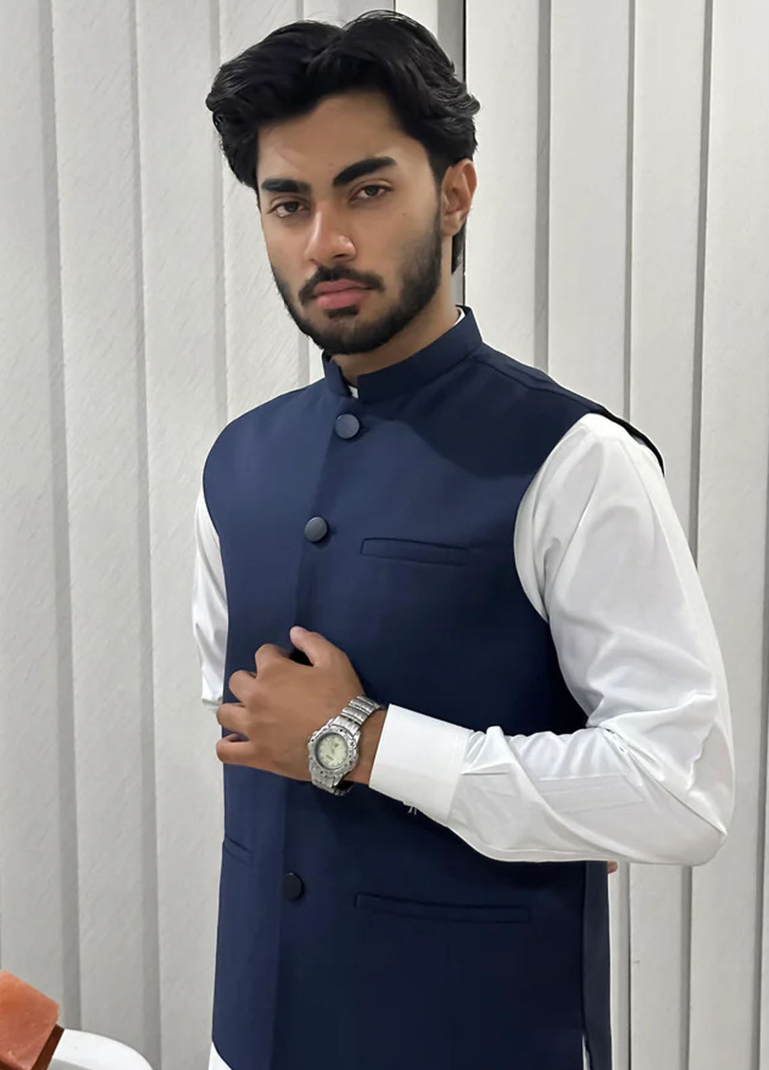 Mazham Pret Plain Suiting Waistcoat NBSW-SCB-M