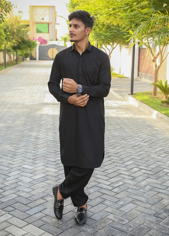 Mazham Pret Plain Wash and Wear Kurta-Shalwar BFCSK-S