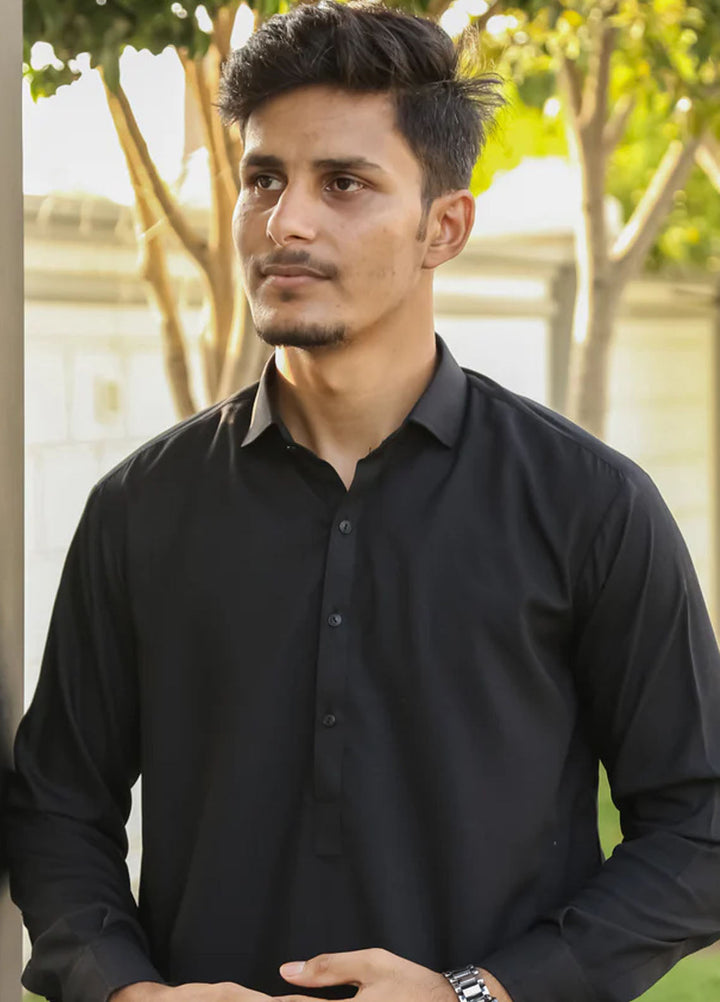 Mazham Pret Plain Wash and Wear Kurta-Shalwar BFCSK-S