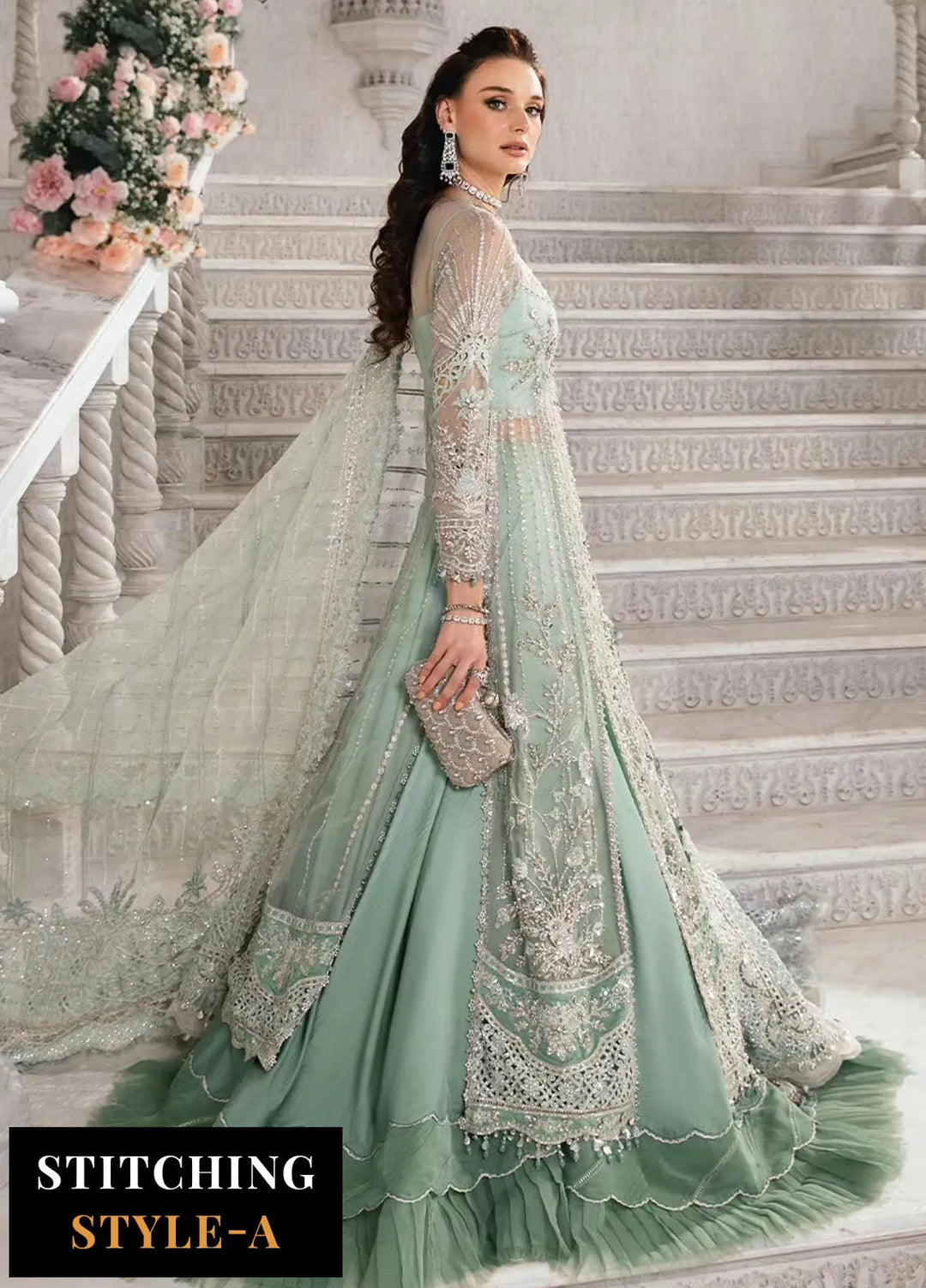 Mbroidered By Maria B Embroidered Suit Unstitched 3 Piece MB24M D-03 - Luxury Collection