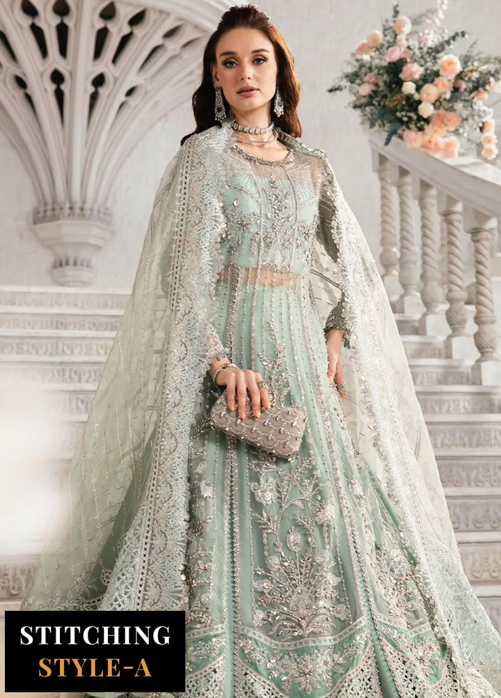 Mbroidered By Maria B Embroidered Suit Unstitched 3 Piece MB24M D-03 - Luxury Collection