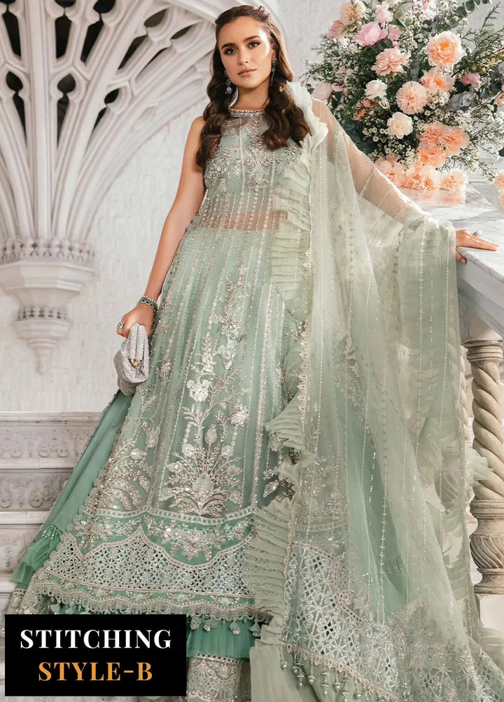 Mbroidered By Maria B Embroidered Suit Unstitched 3 Piece MB24M D-03 - Luxury Collection