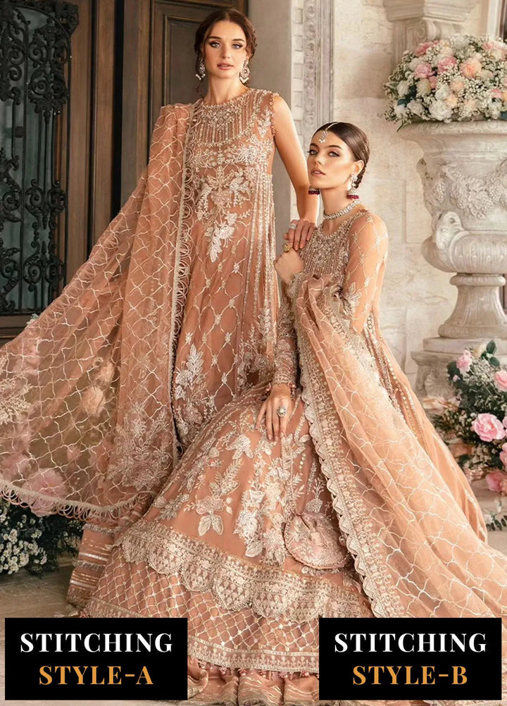 Mbroidered By Maria B Embroidered Suit Unstitched 3 Piece MB24M D-04 - Luxury Collection