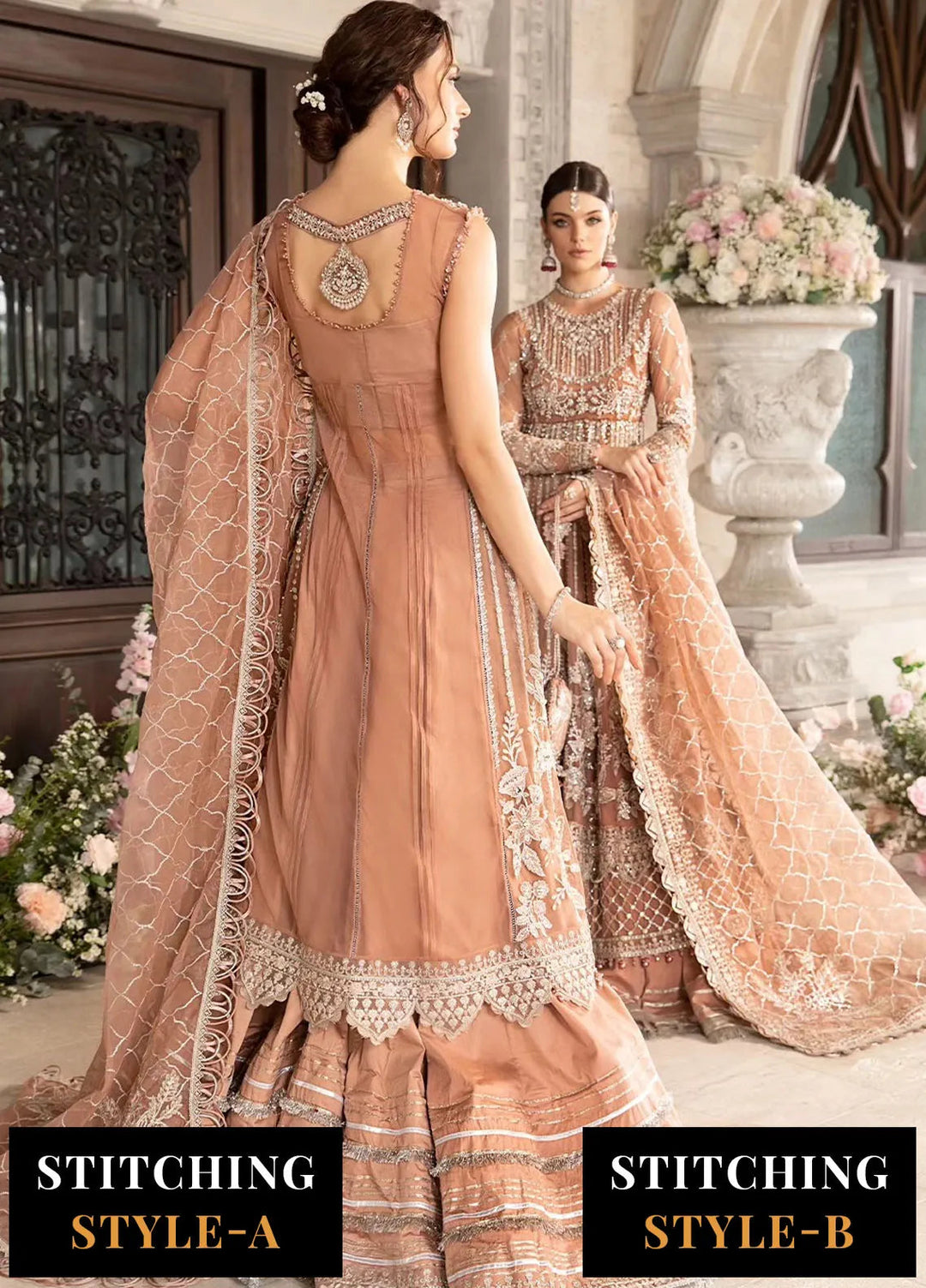 Mbroidered By Maria B Embroidered Suit Unstitched 3 Piece MB24M D-04 - Luxury Collection