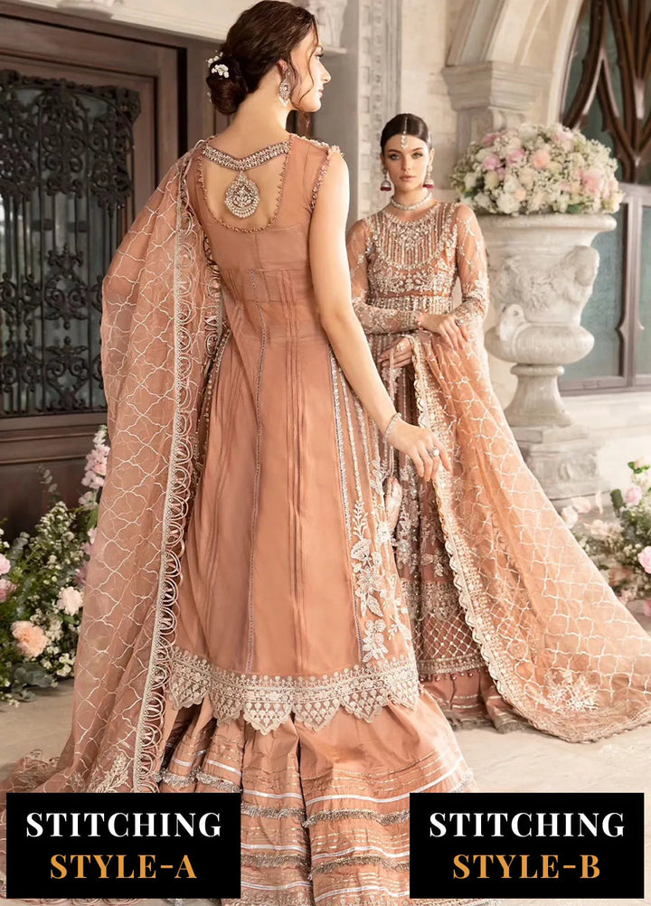 Mbroidered By Maria B Embroidered Suit Unstitched 3 Piece MB24M D-04 - Luxury Collection
