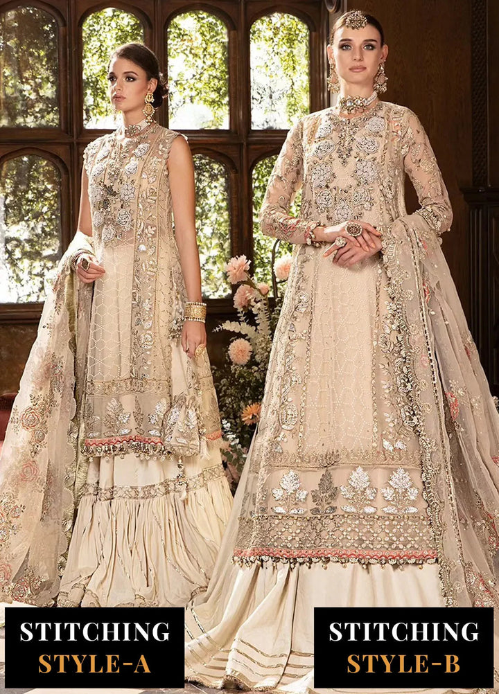 Mbroidered By Maria B Embroidered Suit Unstitched 3 Piece MB24M D-05 - Luxury Collection