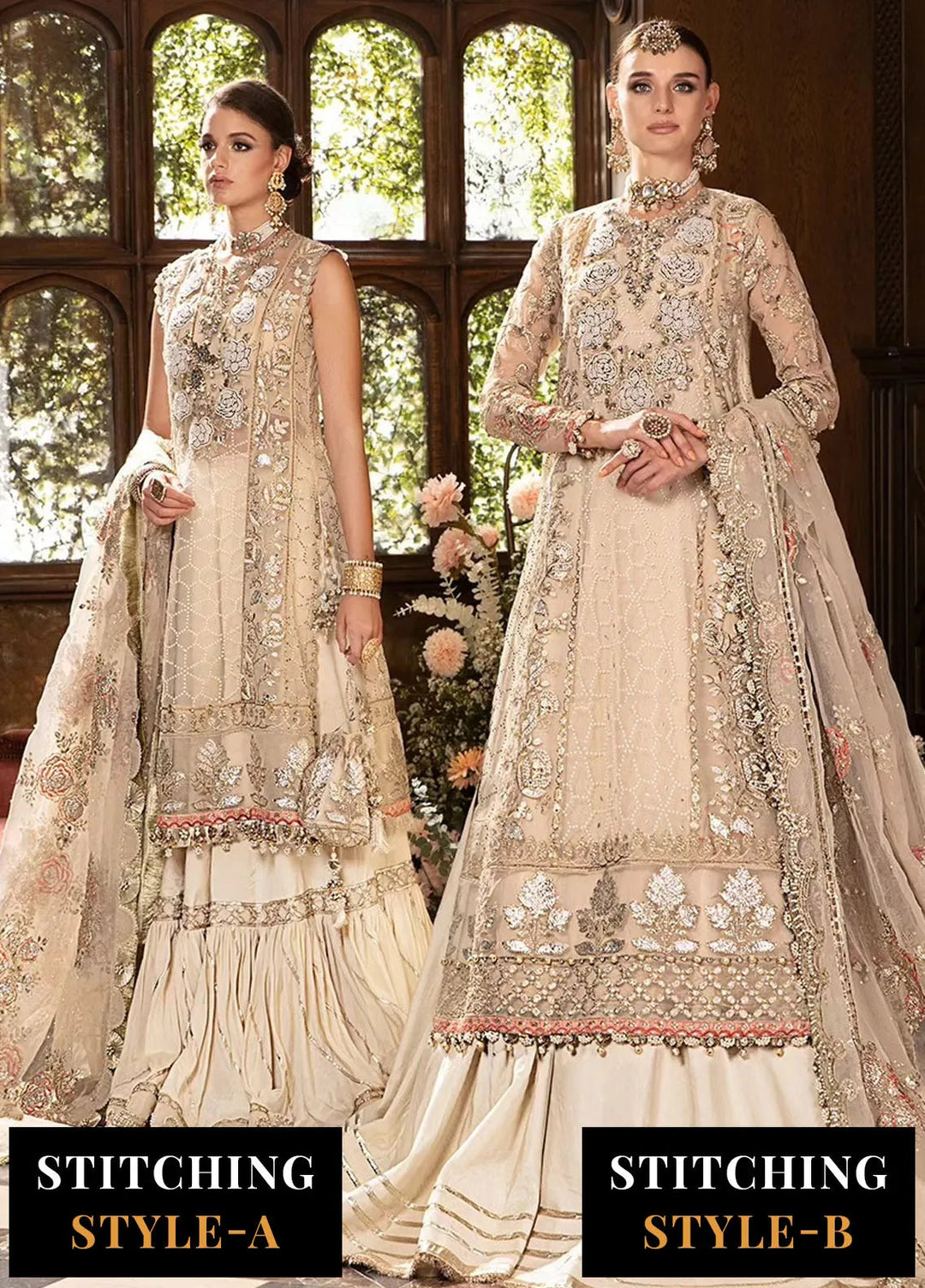 Mbroidered By Maria B Embroidered Suit Unstitched 3 Piece MB24M D-05 - Luxury Collection
