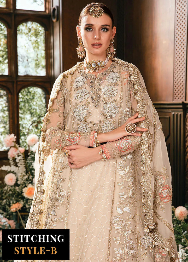 Mbroidered By Maria B Embroidered Suit Unstitched 3 Piece MB24M D-05 - Luxury Collection