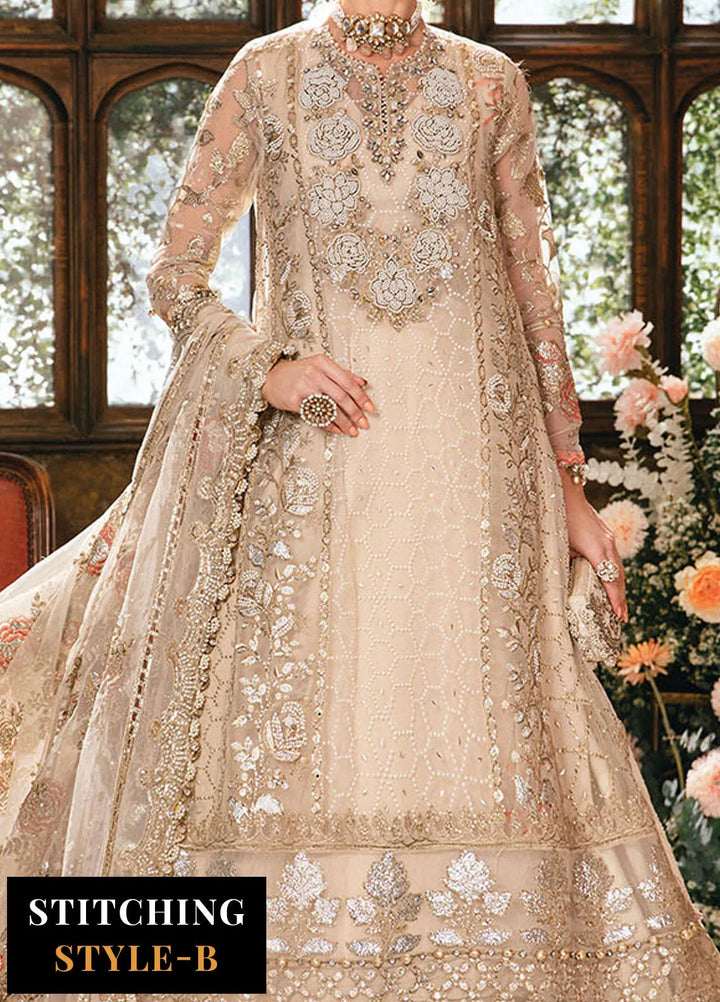 Mbroidered By Maria B Embroidered Suit Unstitched 3 Piece MB24M D-05 - Luxury Collection