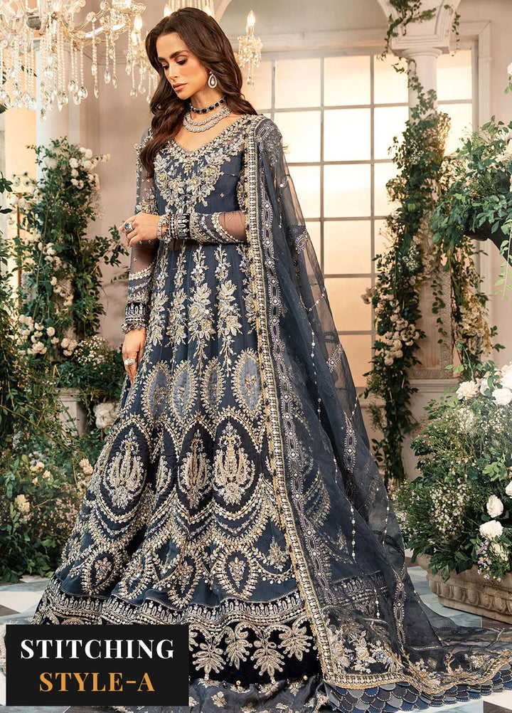 Mbroidered By Maria B Embroidered Suit Unstitched 3 Piece MB24MW D-01 - Wedding Collection