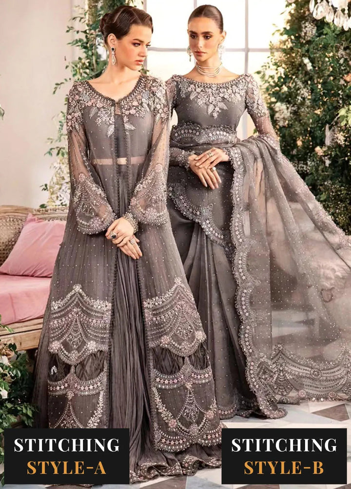 Mbroidered By Maria B Embroidered Suit Unstitched 3 Piece MB24MW D-02 - Wedding Collection
