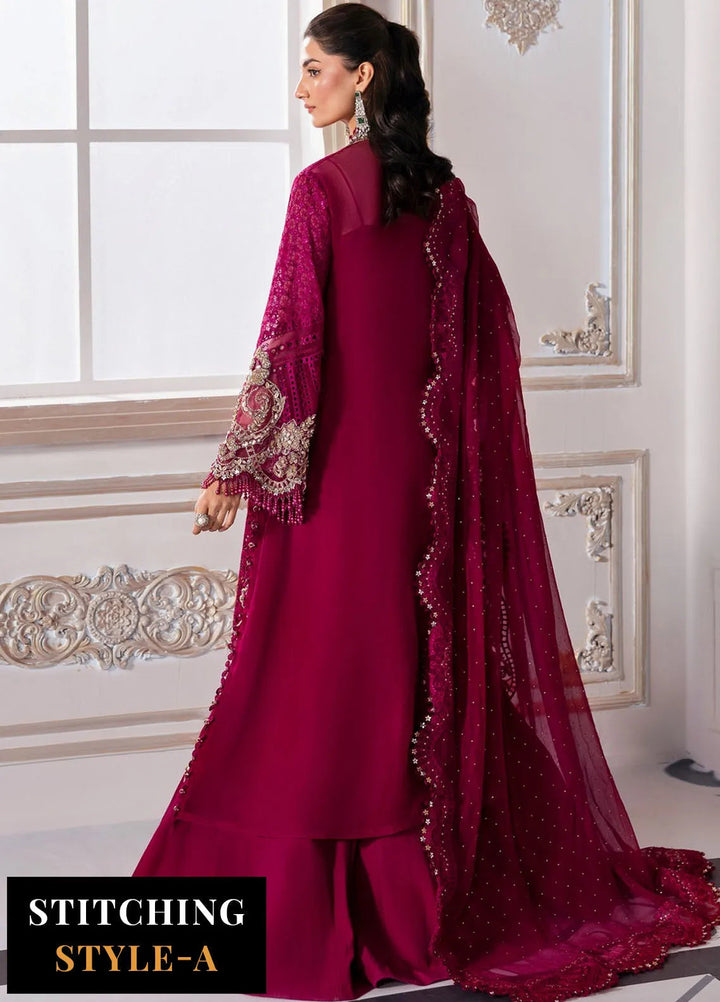 Mbroidered by Maria B Embroidered Suits Unstitched 3 Piece MB25MF D-03 - Formals Collection