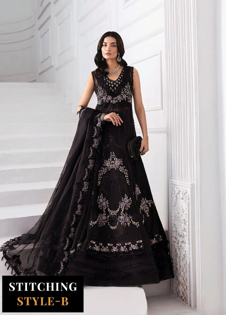 Mbroidered by Maria B Embroidered Suits Unstitched 3 Piece MB25MF D-04 - Formals Collection