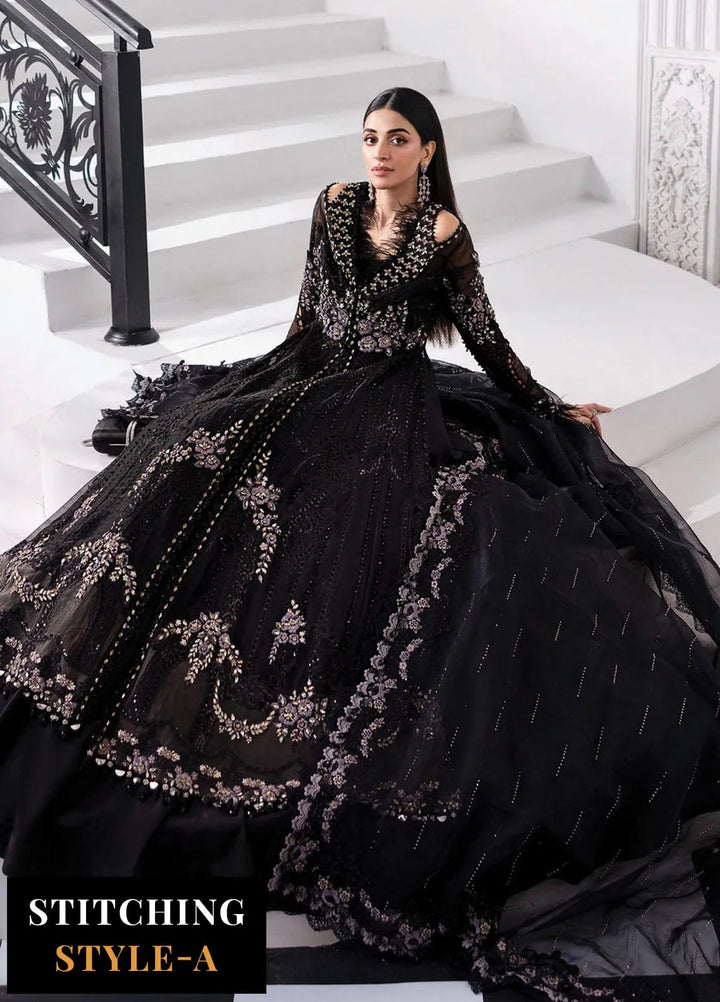 Mbroidered by Maria B Embroidered Suits Unstitched 3 Piece MB25MF D-04 - Formals Collection