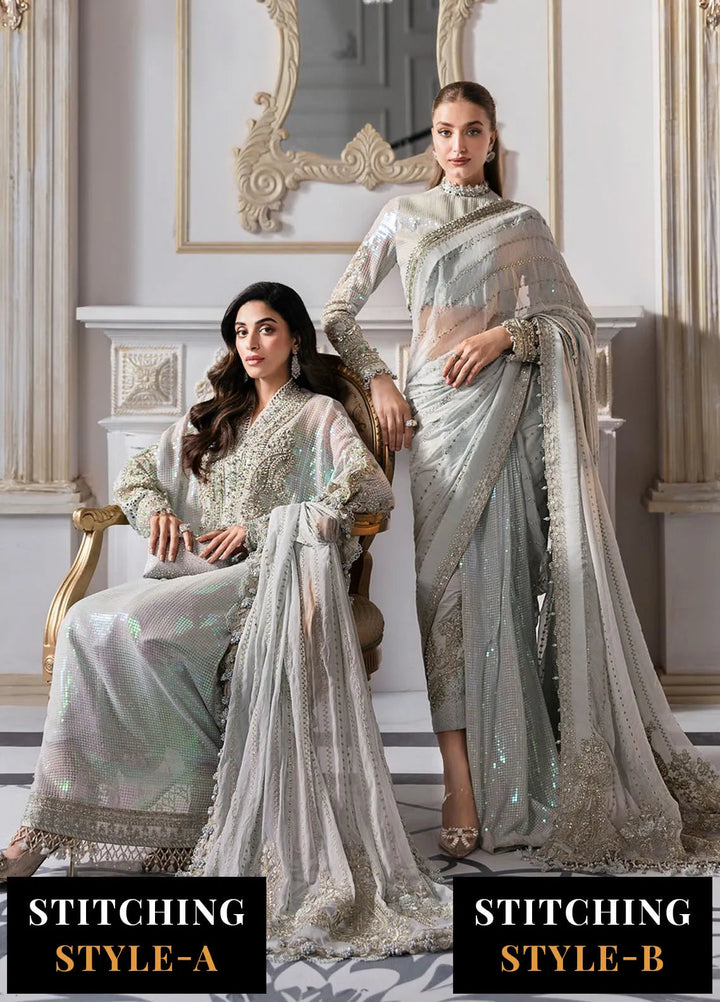 Mbroidered by Maria B Embroidered Suits Unstitched 3 Piece MB25MF D-05 - Formals Collection