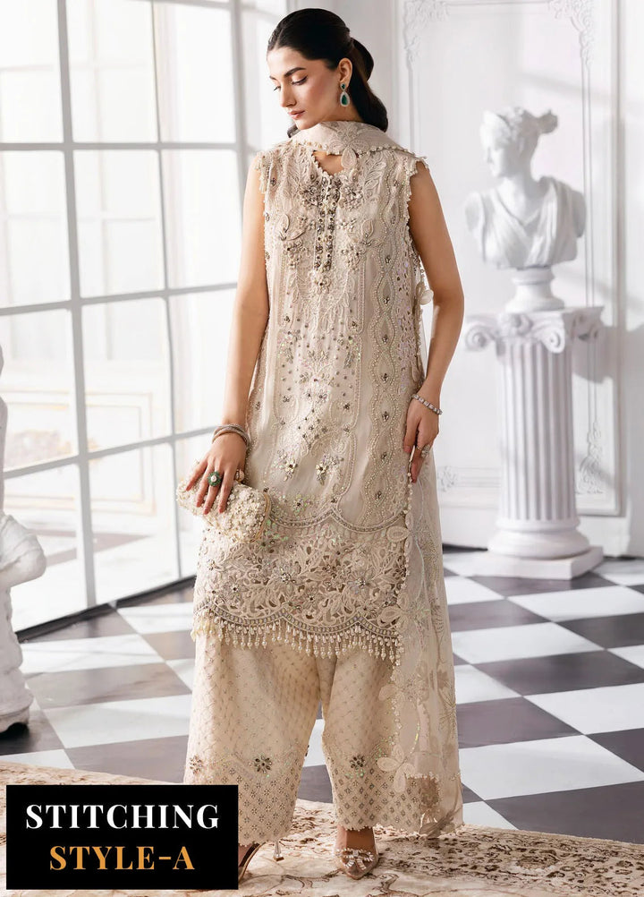 Mbroidered by Maria B Embroidered Suits Unstitched 3 Piece MB25MF D-07 - Formals Collection