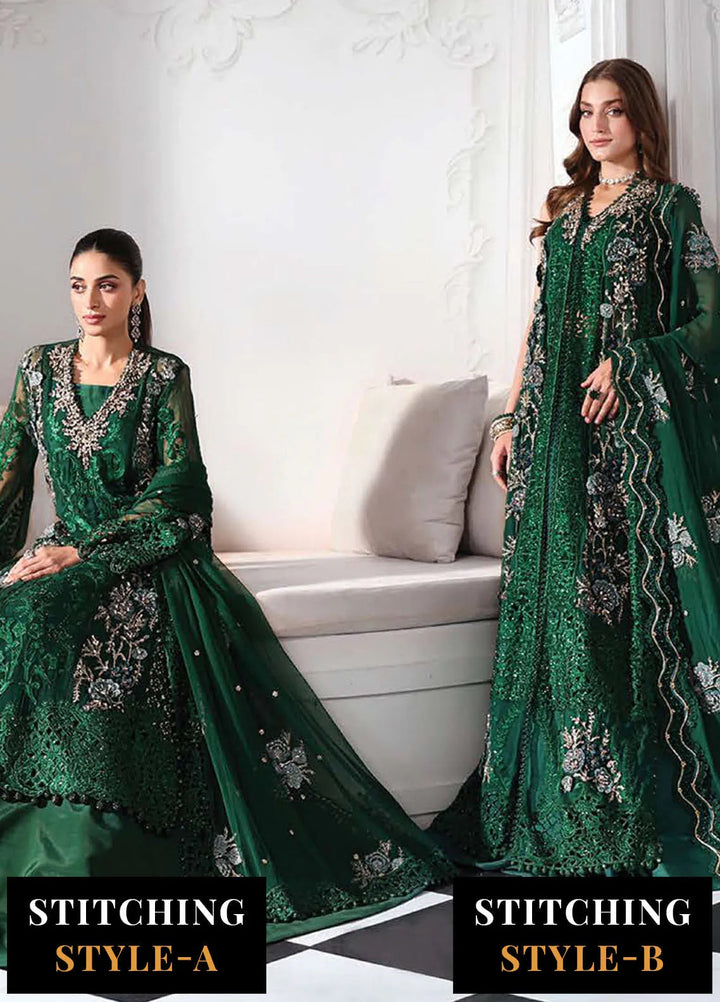 Mbroidered by Maria B Embroidered Suits Unstitched 3 Piece MB25MF D-08 - Formals Collection