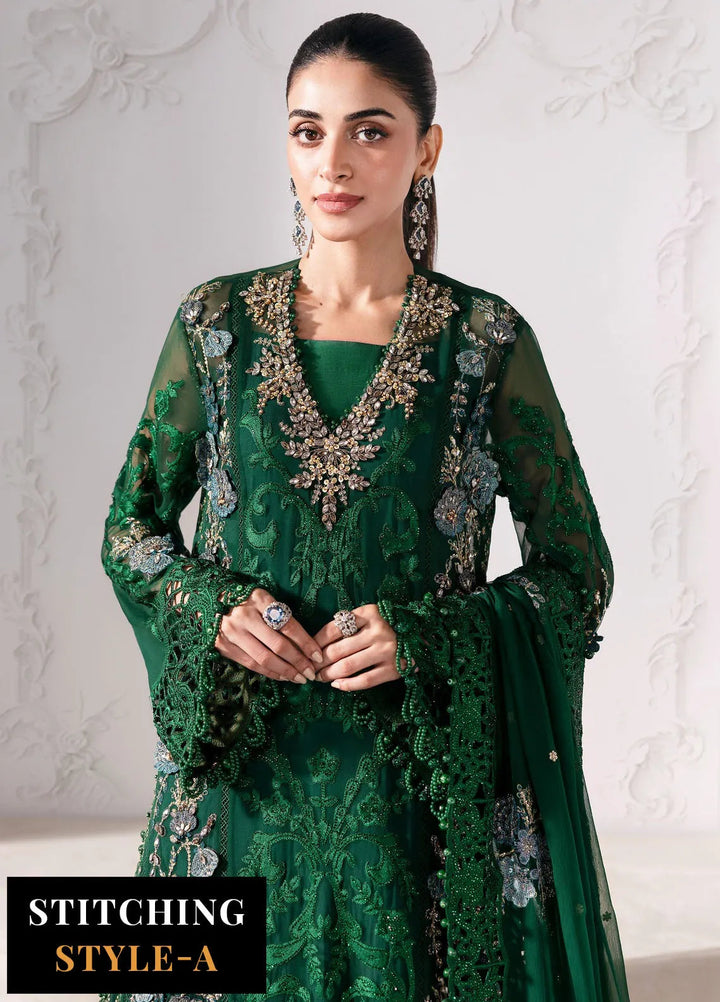 Mbroidered by Maria B Embroidered Suits Unstitched 3 Piece MB25MF D-08 - Formals Collection