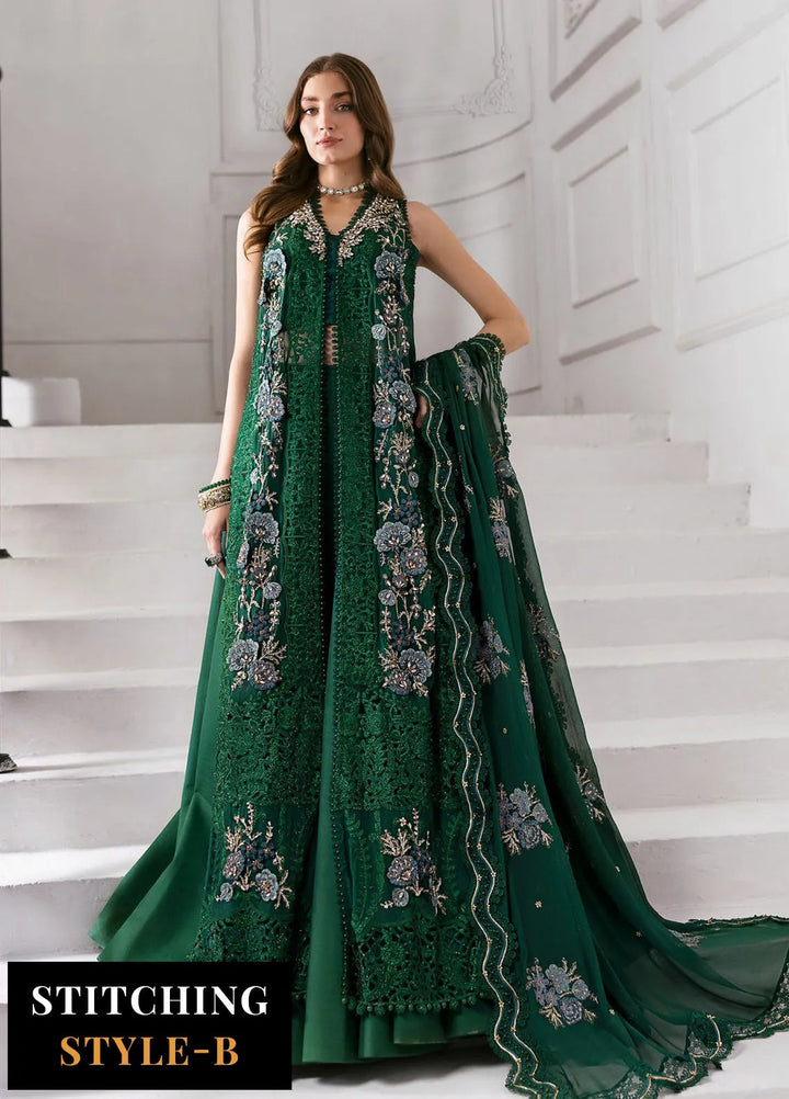 Mbroidered by Maria B Embroidered Suits Unstitched 3 Piece MB25MF D-08 - Formals Collection
