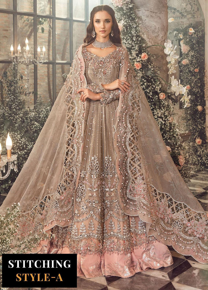 Mbroidered By Maria B Embroidered Organza Suits Unstitched 4 Piece MB23MW D3 - Luxury Collection