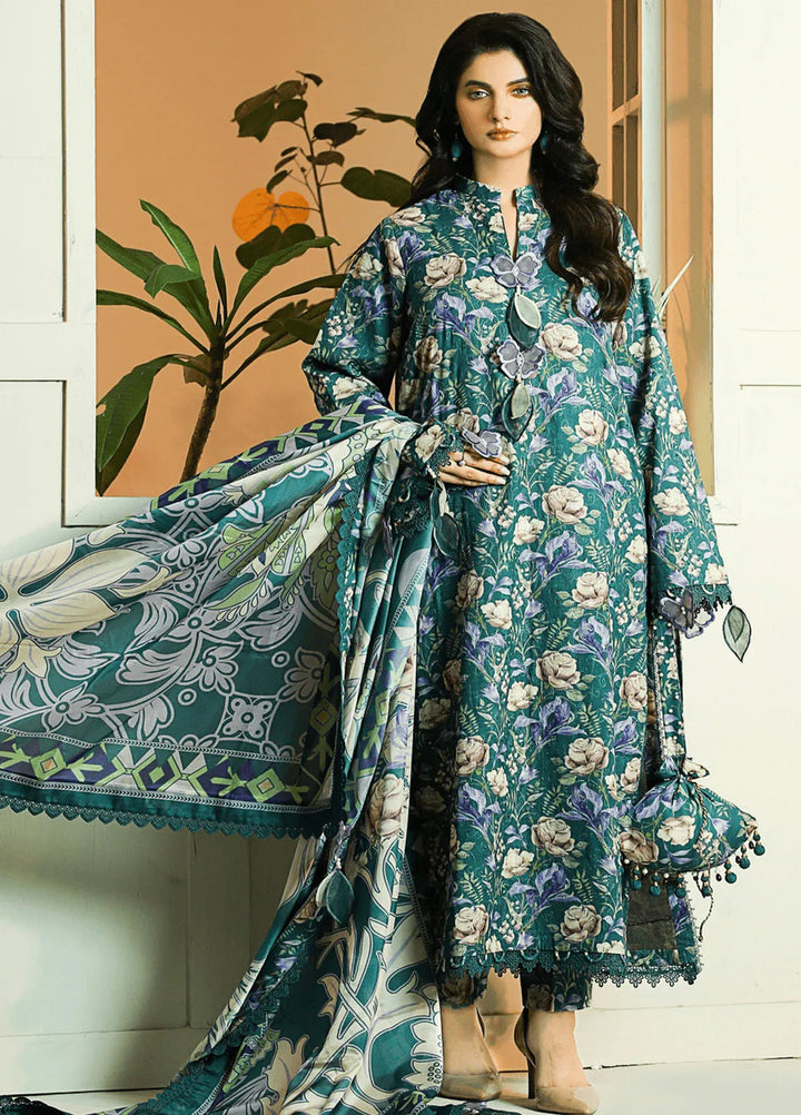 Meadow Freesia by Ziara Printed Cotton Suits Unstitched 3 Piece ZI24MF Amara - Casual Collection