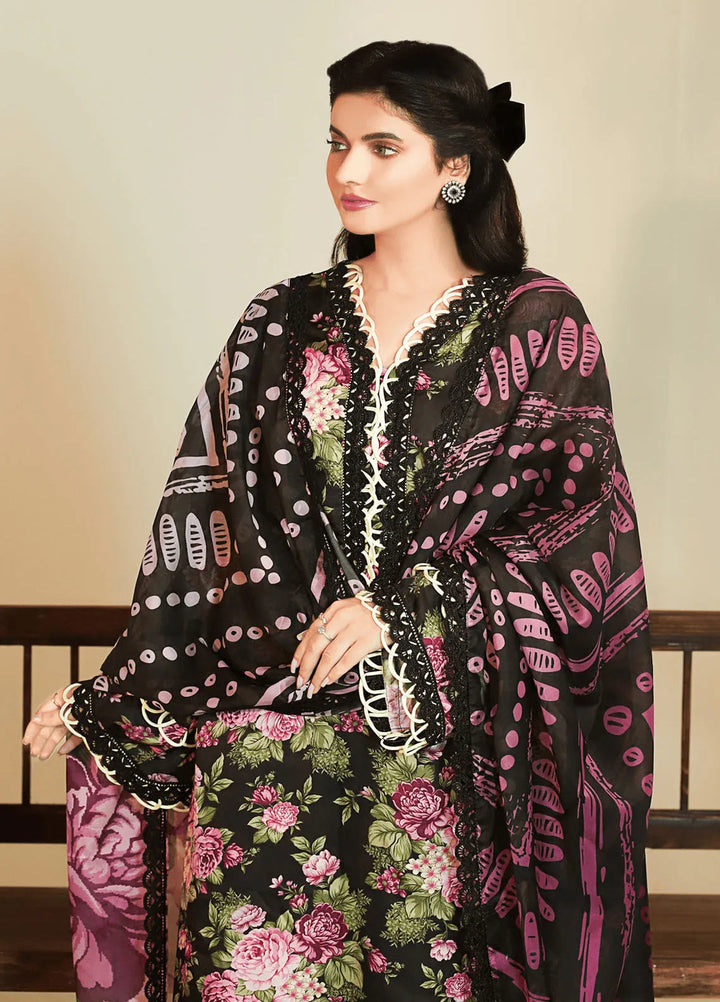 Meadow Freesia by Ziara Printed Silk Suits Unstitched 3 Piece ZI24MF Talia - Casual Collection