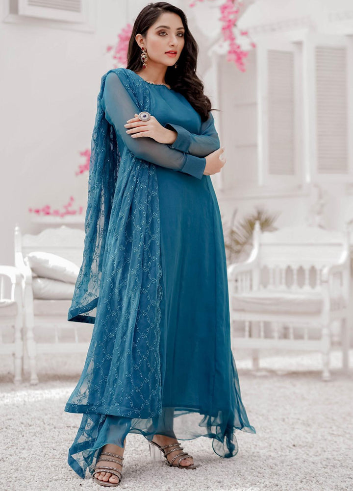 Meerab Shahid Pret  Chiffon 2 Piece MS22LP Dil Ruba