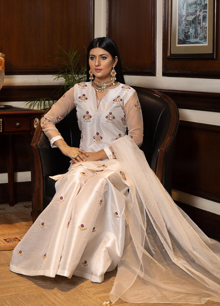 Meerab Shahid Pret  Raw Silk 2 Piece D-01