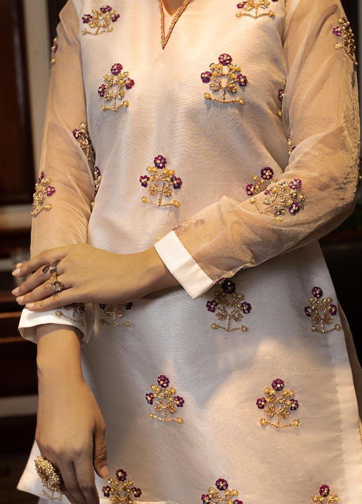 Meerab Shahid Pret  Raw Silk 2 Piece D-01