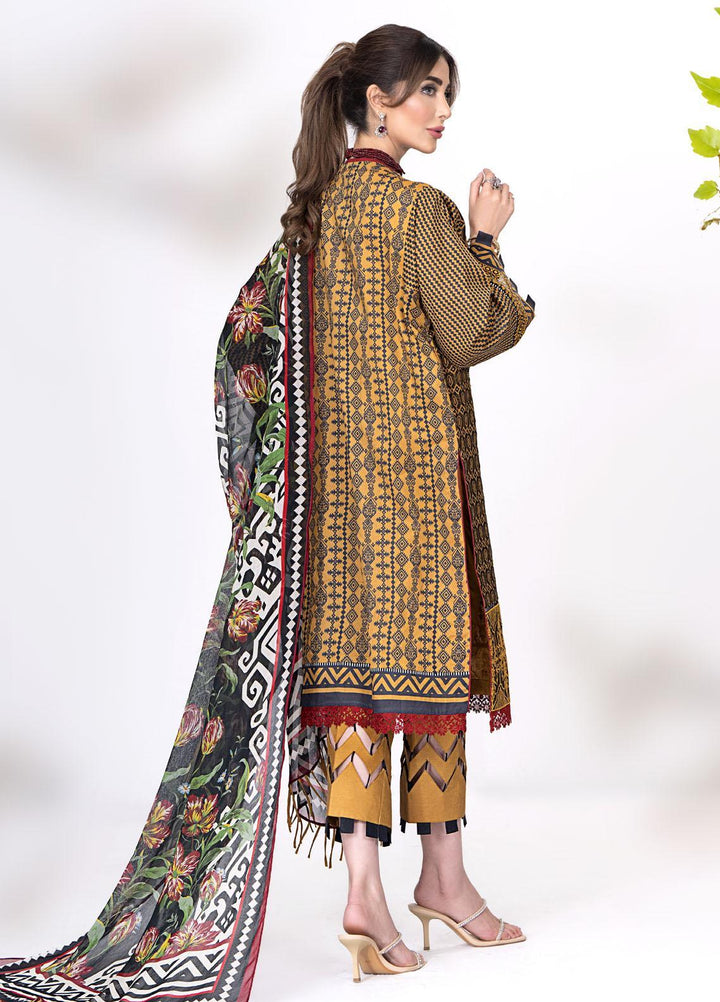 Meerak Embroidered Lawn Suits Unstitched 3 Piece MRK23CC Ralli - Summer Collection