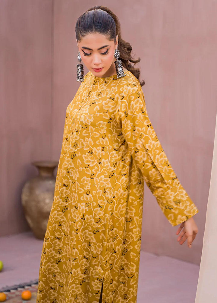 Meerak Printed Linen Suits Unstitched 2 Piece MRK23CW Sair - Winter Collection