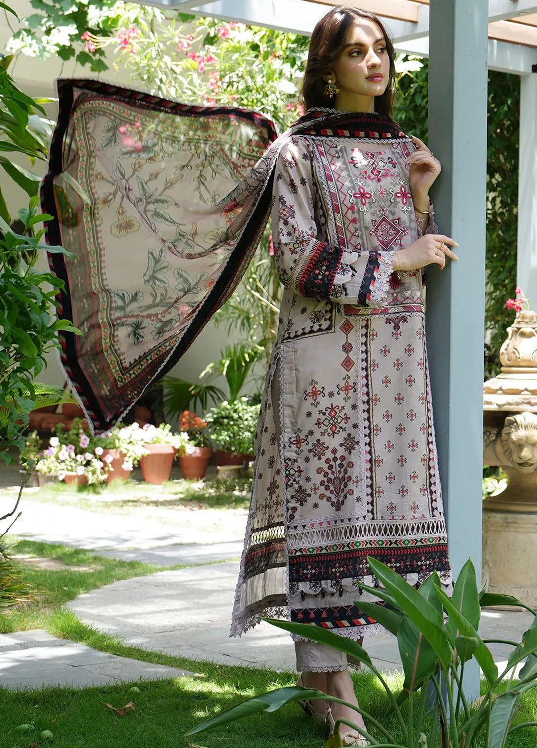 Meerak Embroidered  Suits Unstitched 3 Piece MRK24S Amalfi - Summer Collection