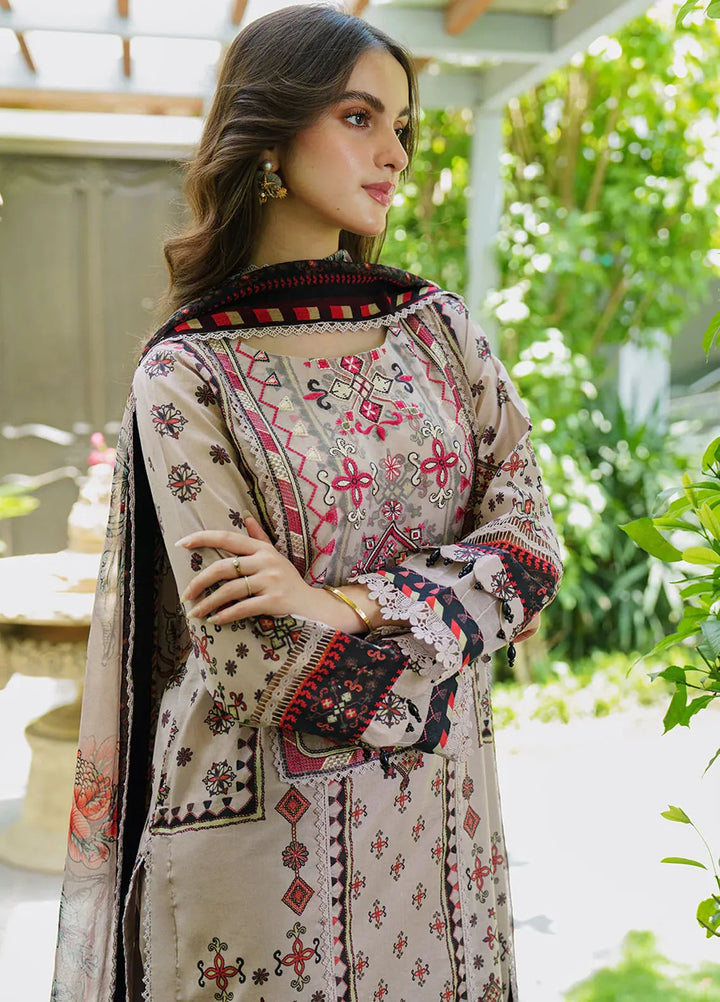 Meerak Embroidered  Suits Unstitched 3 Piece MRK24S Amalfi - Summer Collection