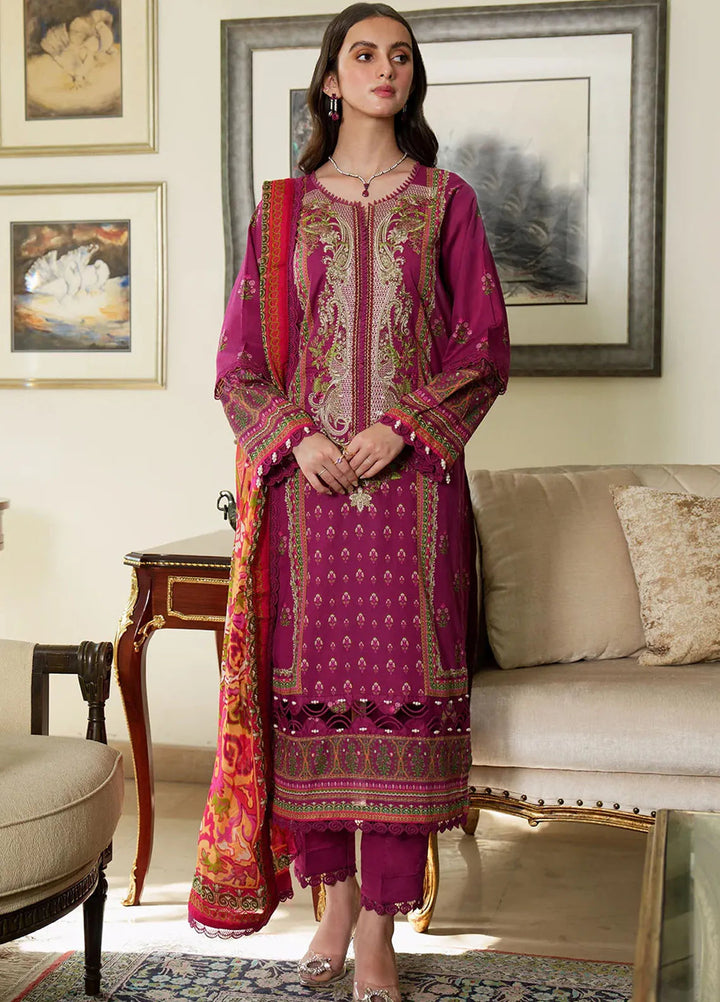 Meerak Embroidered  Suits Unstitched 3 Piece MRK24S Mushk - Summer Collection