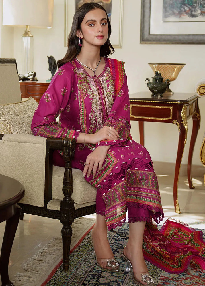 Meerak Embroidered  Suits Unstitched 3 Piece MRK24S Mushk - Summer Collection
