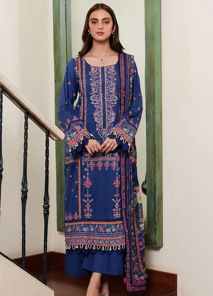 Meerak Embroidered  Suits Unstitched 3 Piece MRK24S Reign - Summer Collection