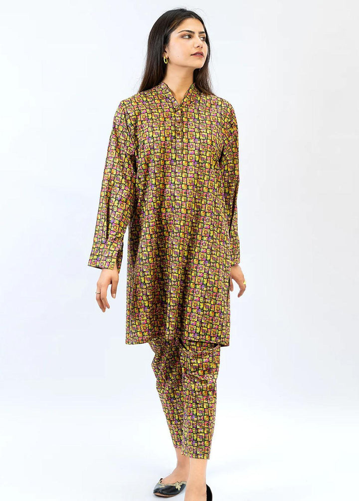 Meerak Pret Printed Lawn 2 Piece Suit MRK23SL Kaleidoscope