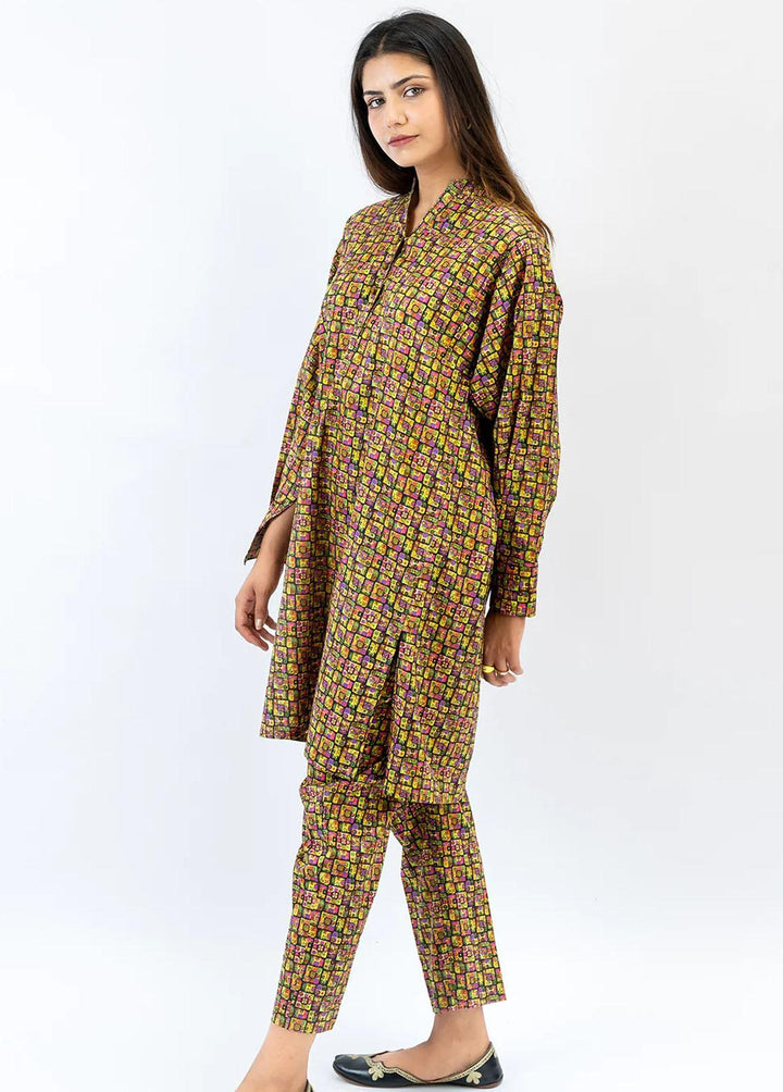 Meerak Pret Printed Lawn 2 Piece Suit MRK23SL Kaleidoscope