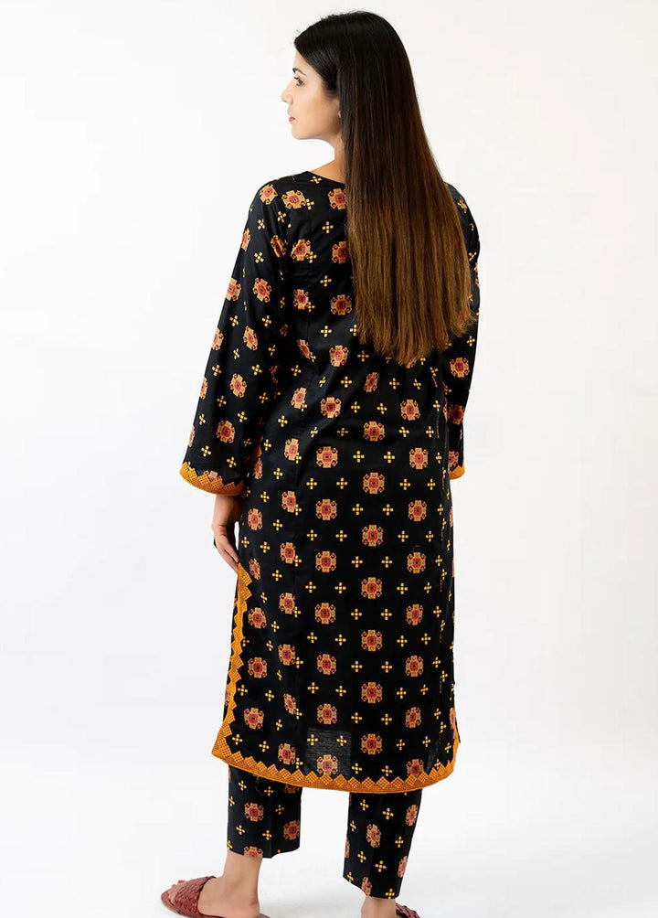 Meerak Pret Printed Lawn 2 Piece Suit MRK23SL Rosewood