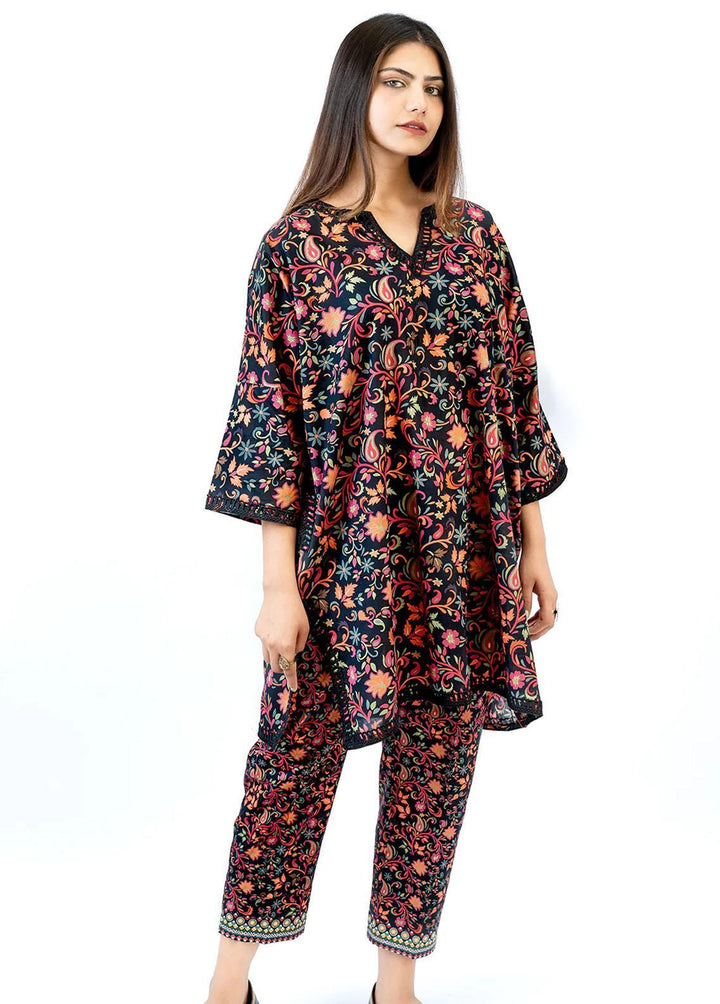 Meerak Pret Printed Lawn 2 Piece Suit MRK23SL Sienna