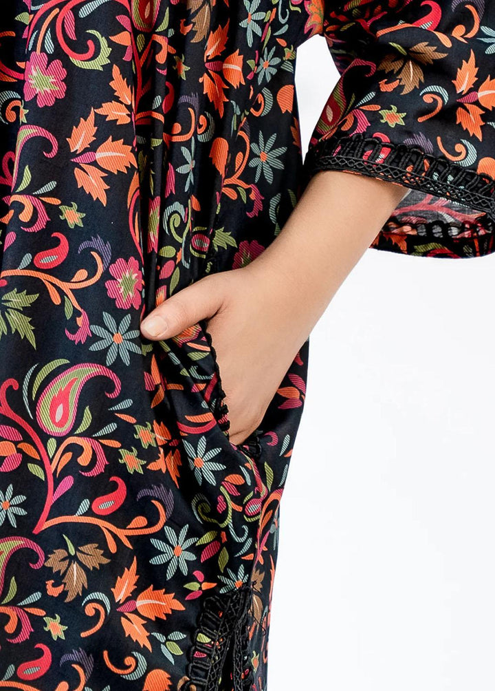 Meerak Pret Printed Lawn 2 Piece Suit MRK23SL Sienna