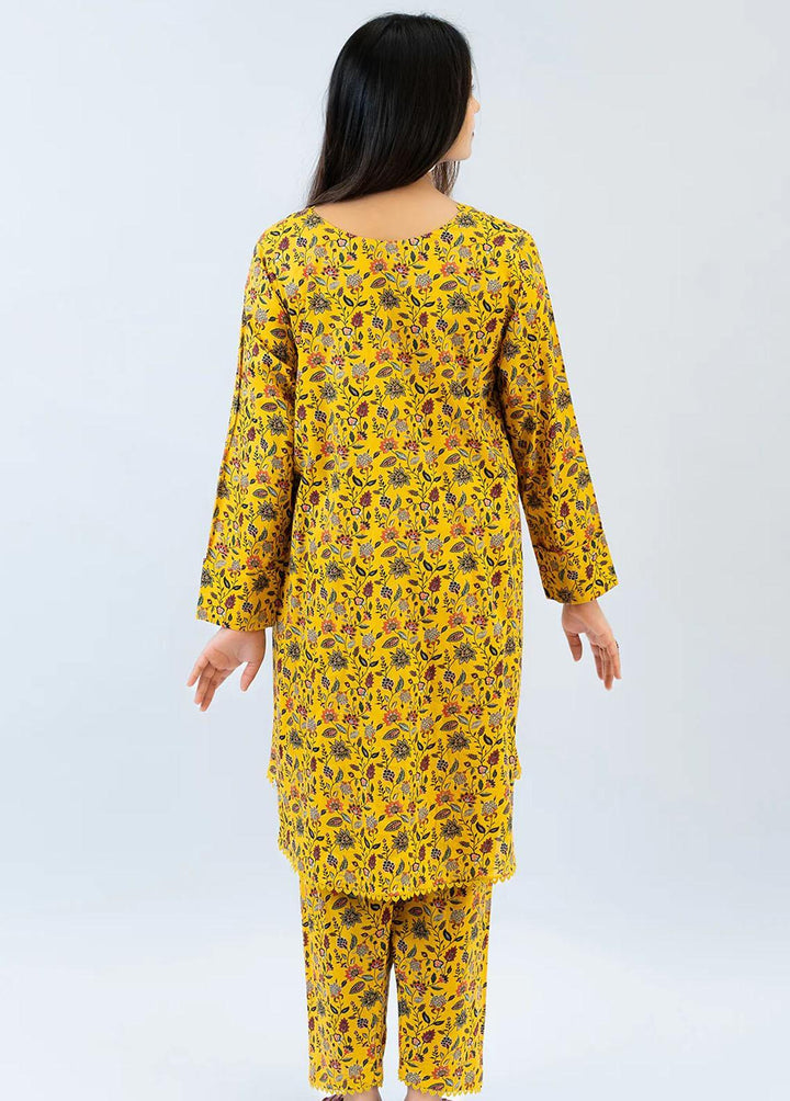 Meerak Pret Printed Lawn 2 Piece Suit MRK23SL Sunburst