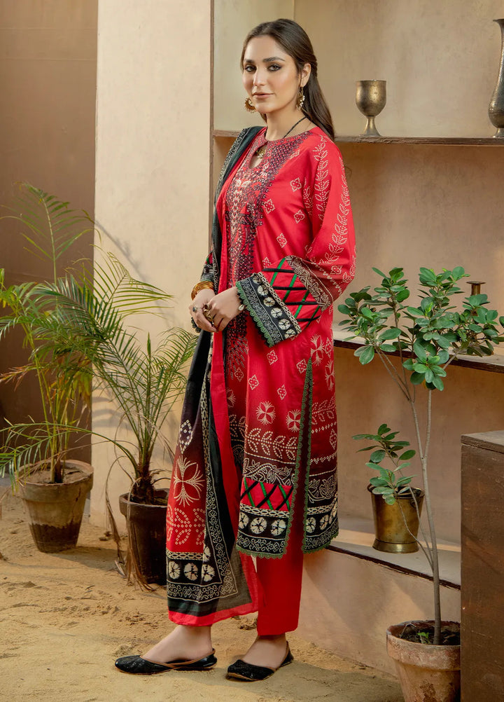 Meerak Pret Embroidered Lawn 3 Piece Suit Mahrokh