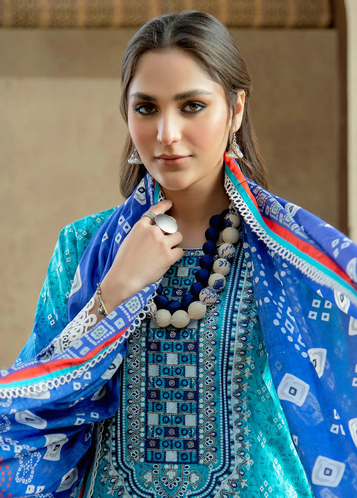 Meerak Pret Embroidered Lawn 3 Piece Suit Mehrunisa