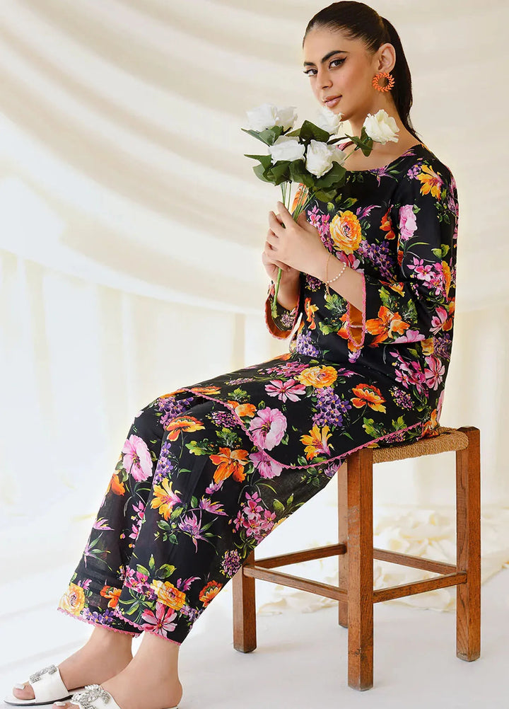 Meerak Pret Printed  2 Piece Suit D-04 MK-03