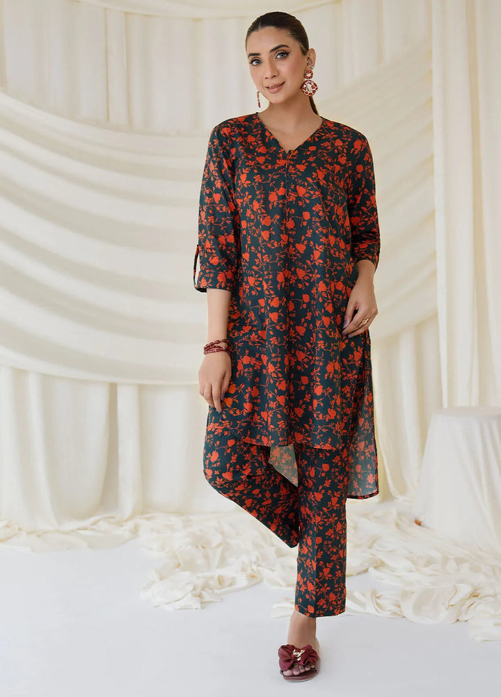Meerak Pret Printed  2 Piece Suit D-22 MK