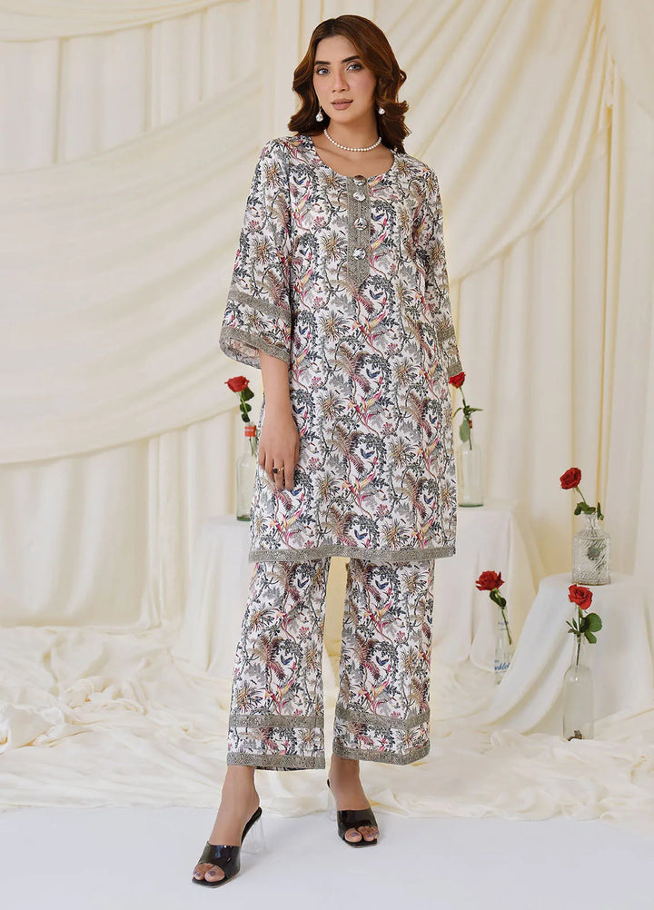 Meerak Pret Printed  2 Piece Suit MSL24-CO-01 MK-22