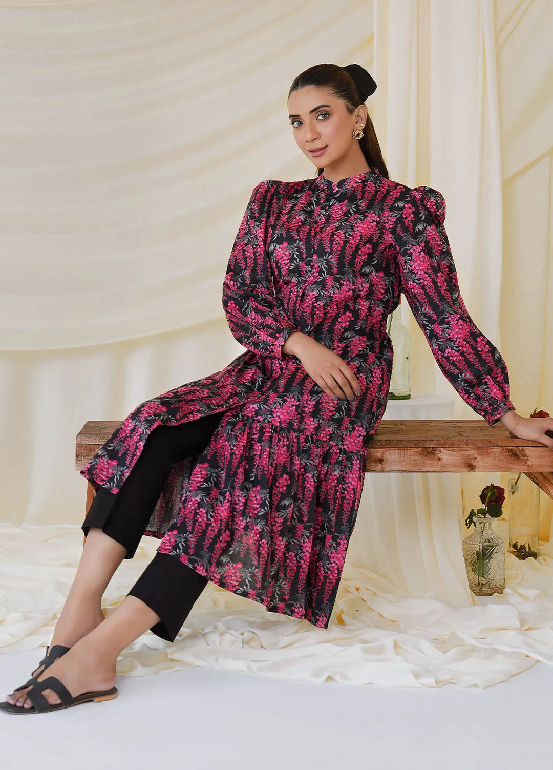 Meerak Pret Printed  Kurti MSL-CO-18